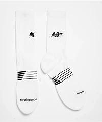 New Balance Numeric Active 6 Pack White Crew Socks