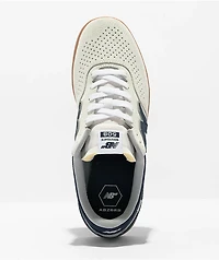 New Balance Numeric Brandon Westgate 508 Sea Salt & Navy Skate Shoes