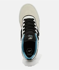 New Balance Numeric Jamie Foy 306 Grey & White Skate Shoes