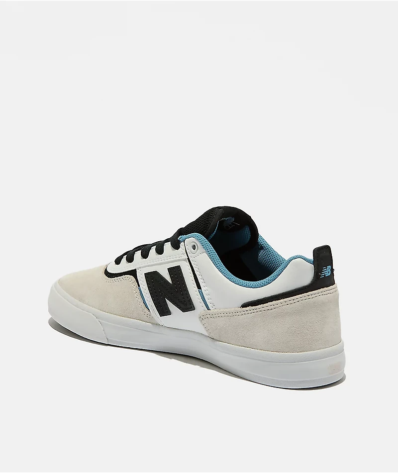 New Balance Numeric Jamie Foy 306 Grey & White Skate Shoes