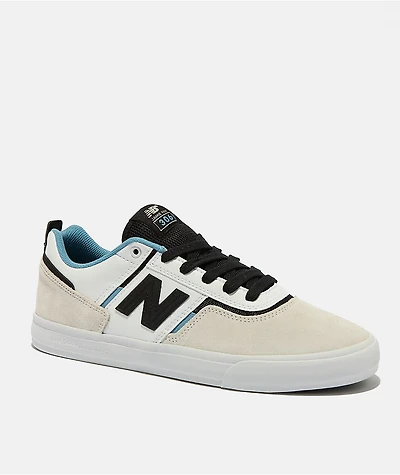 New Balance Numeric Jamie Foy 306 Grey & White Skate Shoes