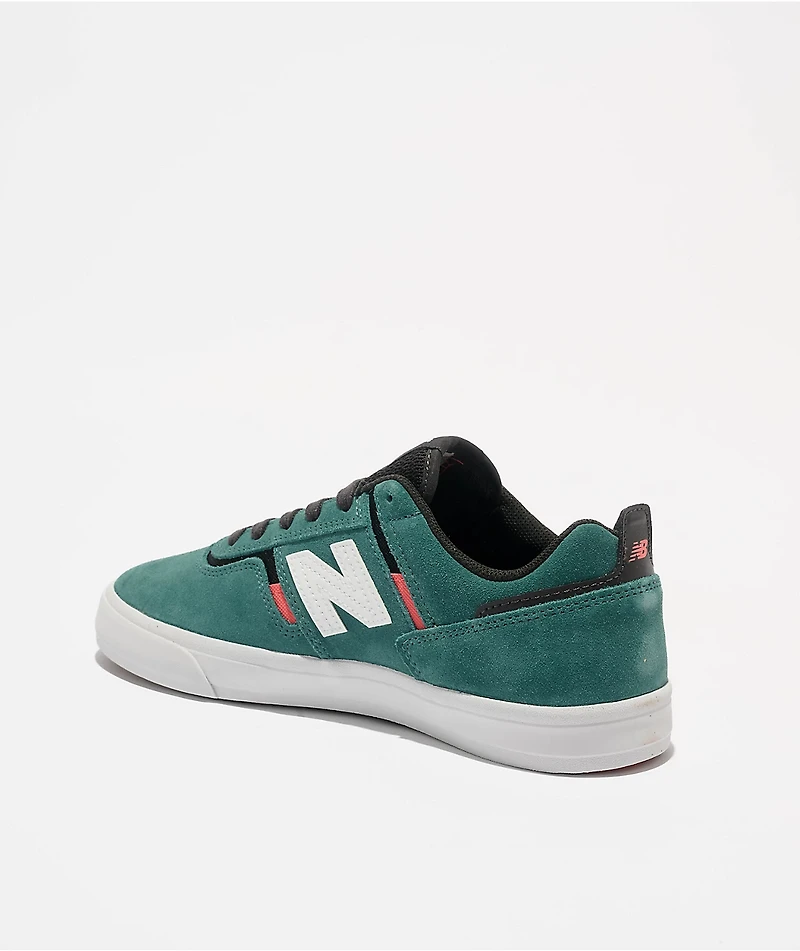New Balance Numeric Jamie Foy Spruce & White Skate Shoes