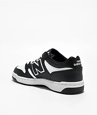 New Balance Numeric Kids 480 Black & White Skate Shoes