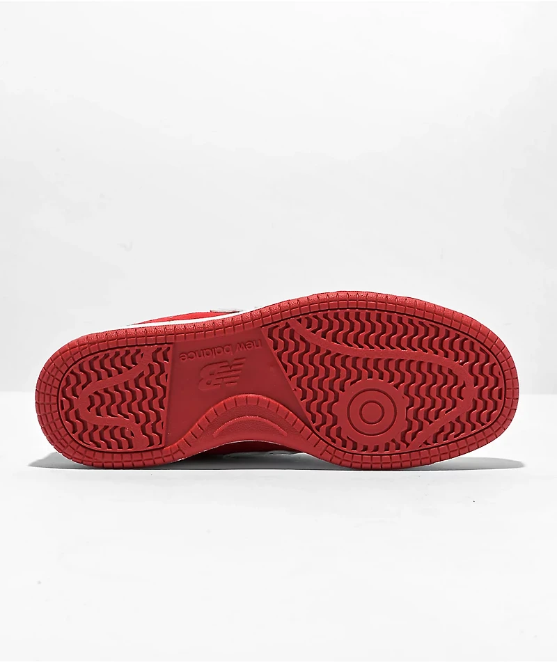 New Balance Numeric Kids 480 Red & White Skate Shoes