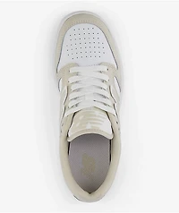 New Balance Numeric Kids 480 Timber Wolf & White Skate Shoes