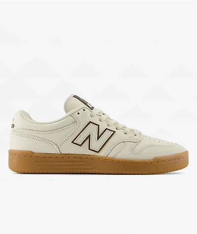 New Balance Numeric Reynolds 480 Cream & Gum Skate Shoes