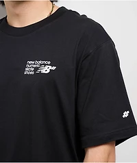 New Balance Numeric Small Logo Black T-Shirt