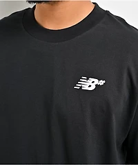 New Balance Numeric Small Logo Black T-Shirt