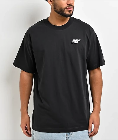 New Balance Numeric Small Logo Black T-Shirt