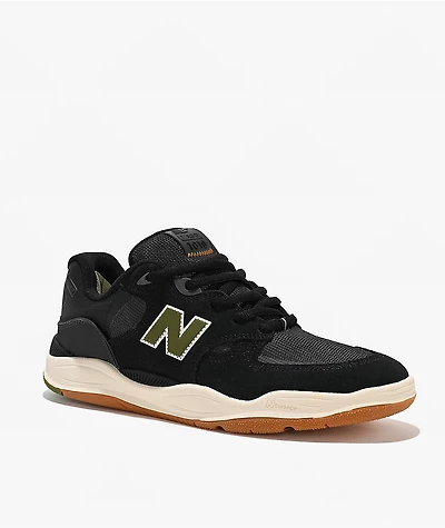 New Balance Numeric Tiago 1010 Black & Green Skate Shoes