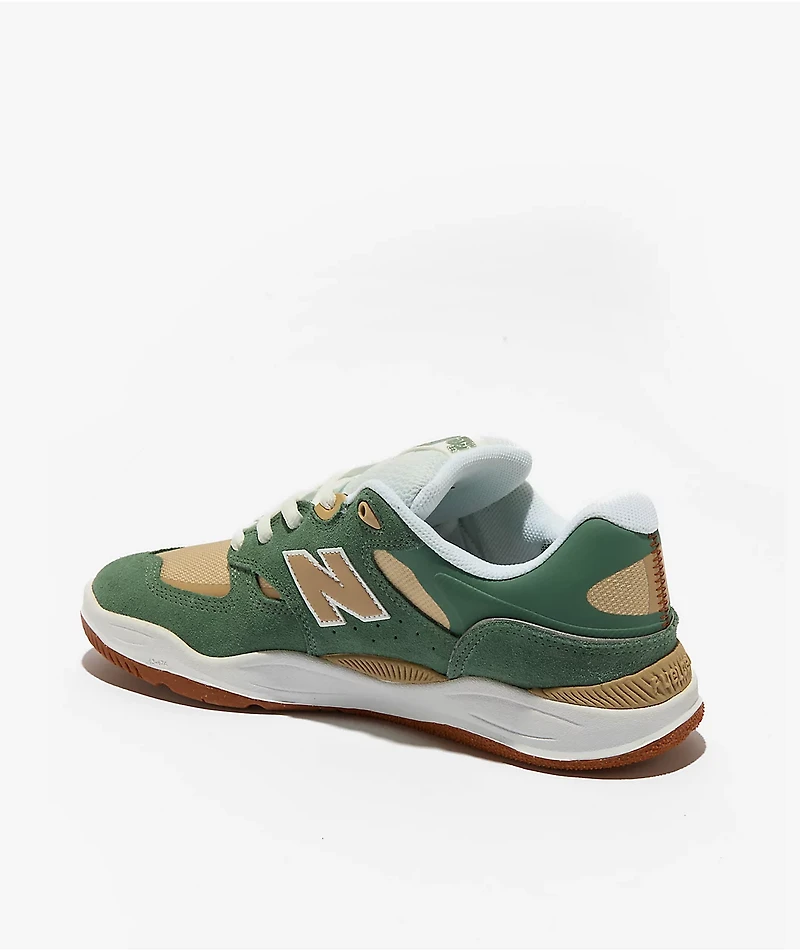 New Balance Numeric Tiago 1010 Sage & Tan Skate Shoes