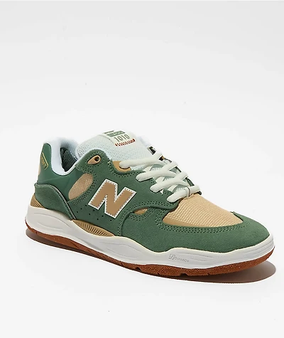 New Balance Numeric Tiago 1010 Sage & Tan Skate Shoes