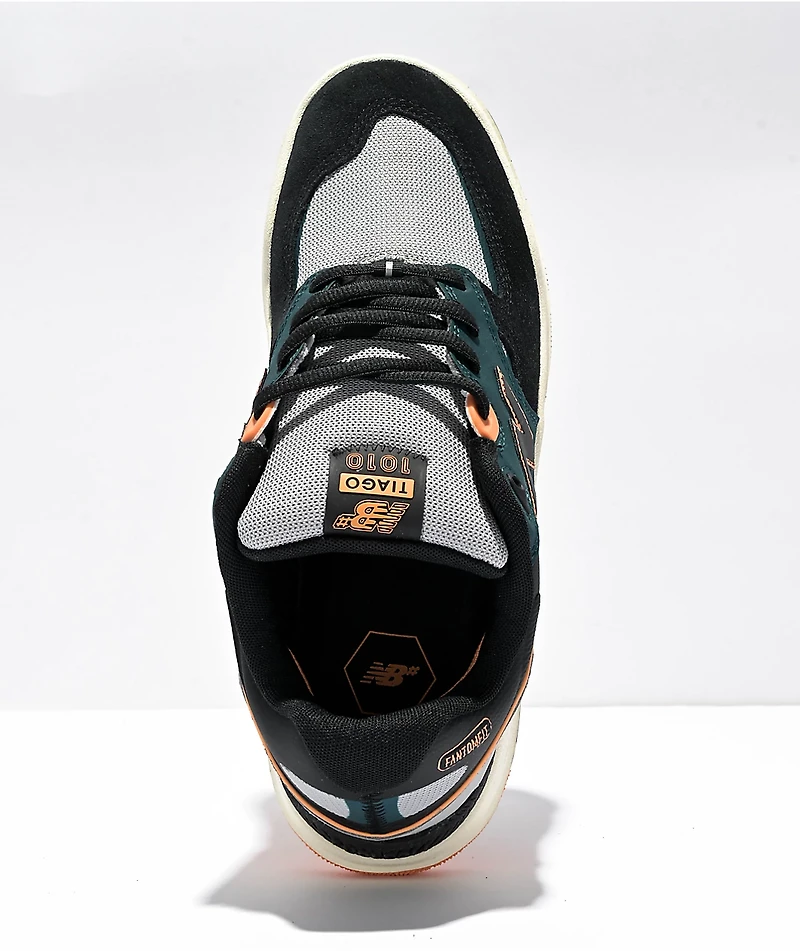 New Balance Numeric Tiago 1010 Teal & Black Skate Shoes