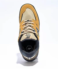 New Balance Numeric Tiago 1010 Wheat & Navy Skate Shoes