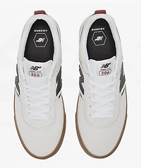 New Balance Numeric Tiago 1010 White & Black Skate Shoes
