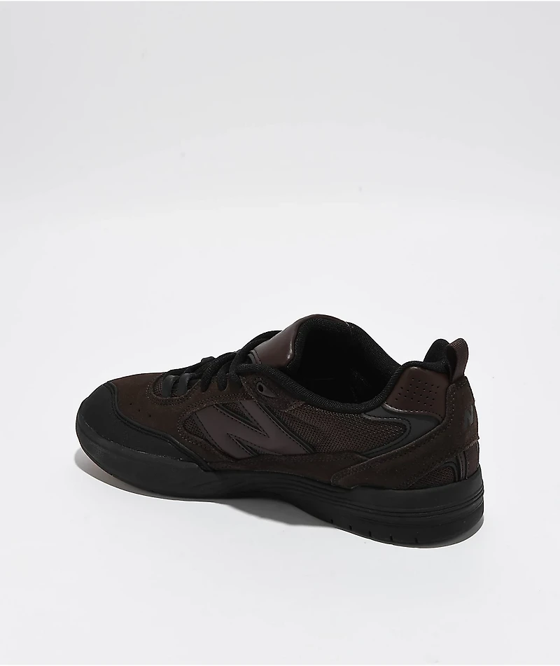 New Balance Numeric Tiago 808 Black Coffee & Skate Shoes