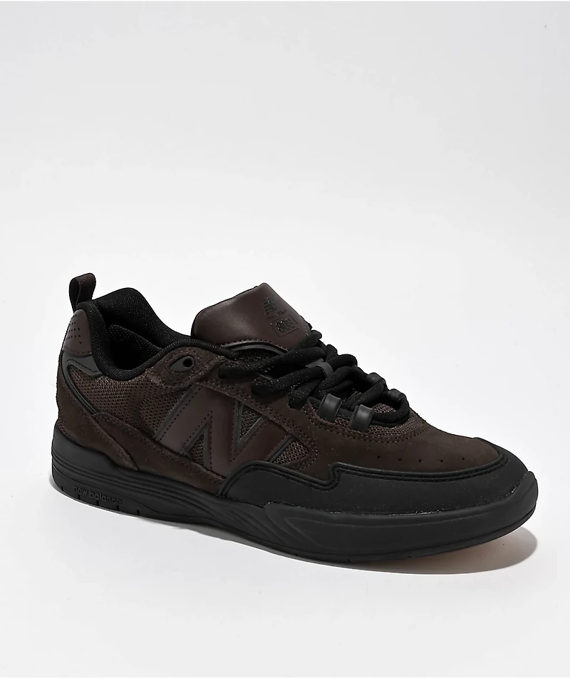 New Balance Numeric Tiago 808 Black Coffee & Skate Shoes