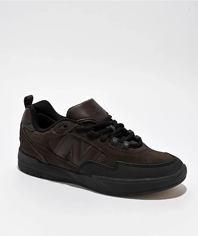 New Balance Numeric Tiago 808 Black Coffee & Skate Shoes