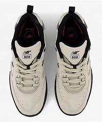 New Balance Numeric Tiago 808 Sea Salt & Black Skate Shoes