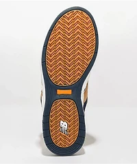 New Balance Numeric Tiago 808 Tan & Navy Skate Shoes
