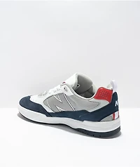 New Balance Numeric Tiago 808 White & Navy Skate Shoes