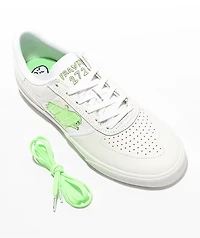 New Balance Numeric Villani 272 Franky White & Green Skate Shoes