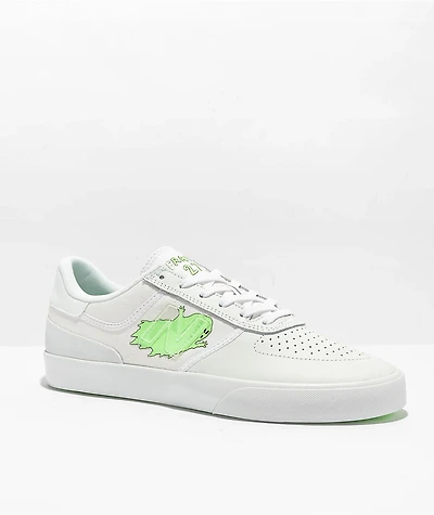 New Balance Numeric Villani 272 Franky White & Green Skate Shoes