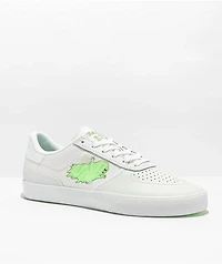 New Balance Numeric Villani 272 Franky White & Green Skate Shoes