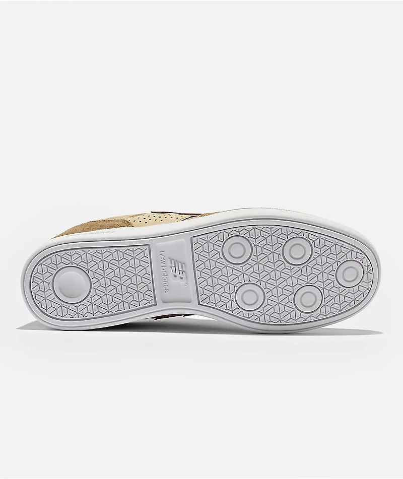 New Balance Numeric Westgate 508 Beige & Red Skate Shoes