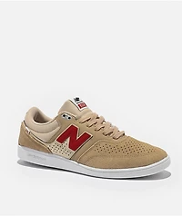 New Balance Numeric Westgate 508 Beige & Red Skate Shoes