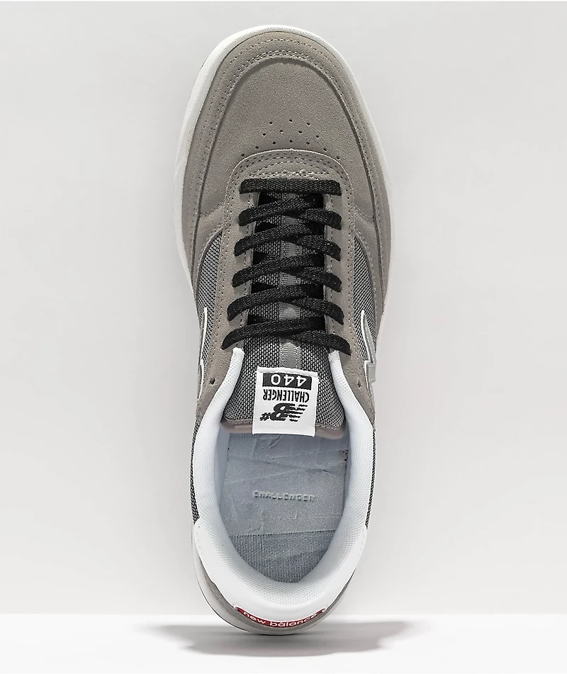 New Balance Numeric x Challenger Brigade 440 Grey & Black Skate Shoes