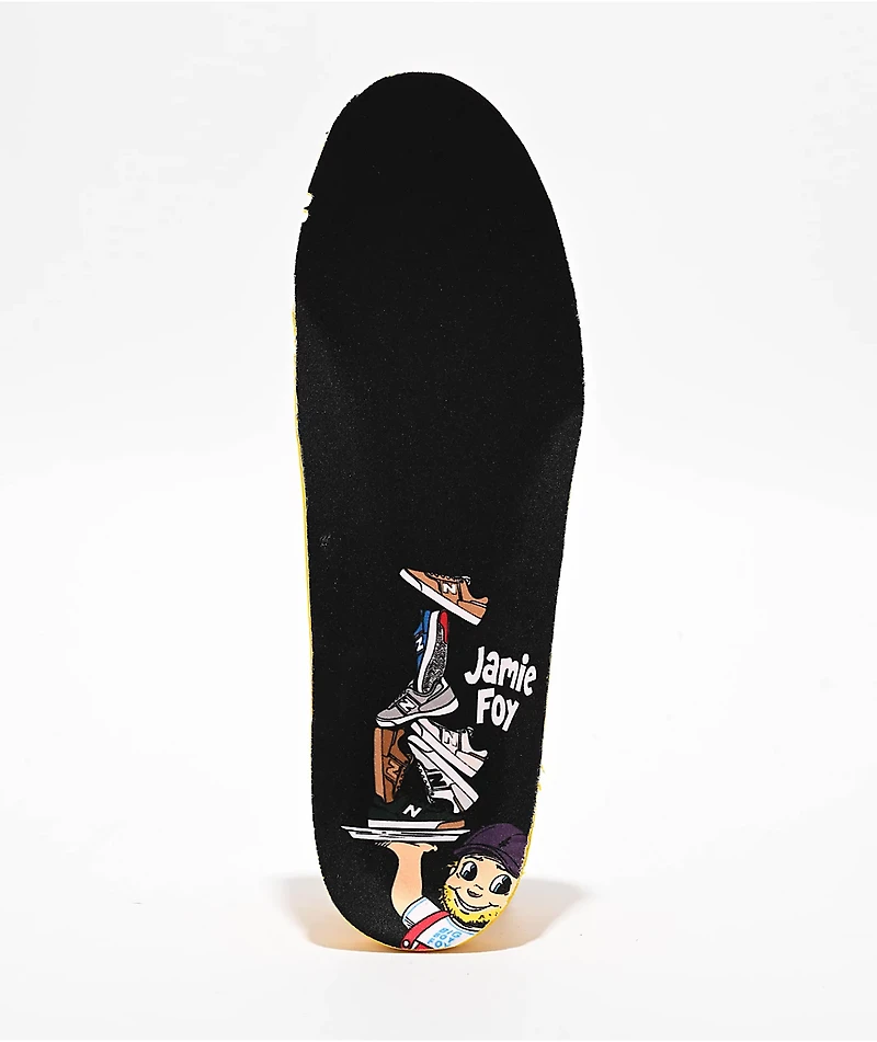 New Balance Numeric x Deathwish 306 Jamie Foy Brown & Black Skate Shoes