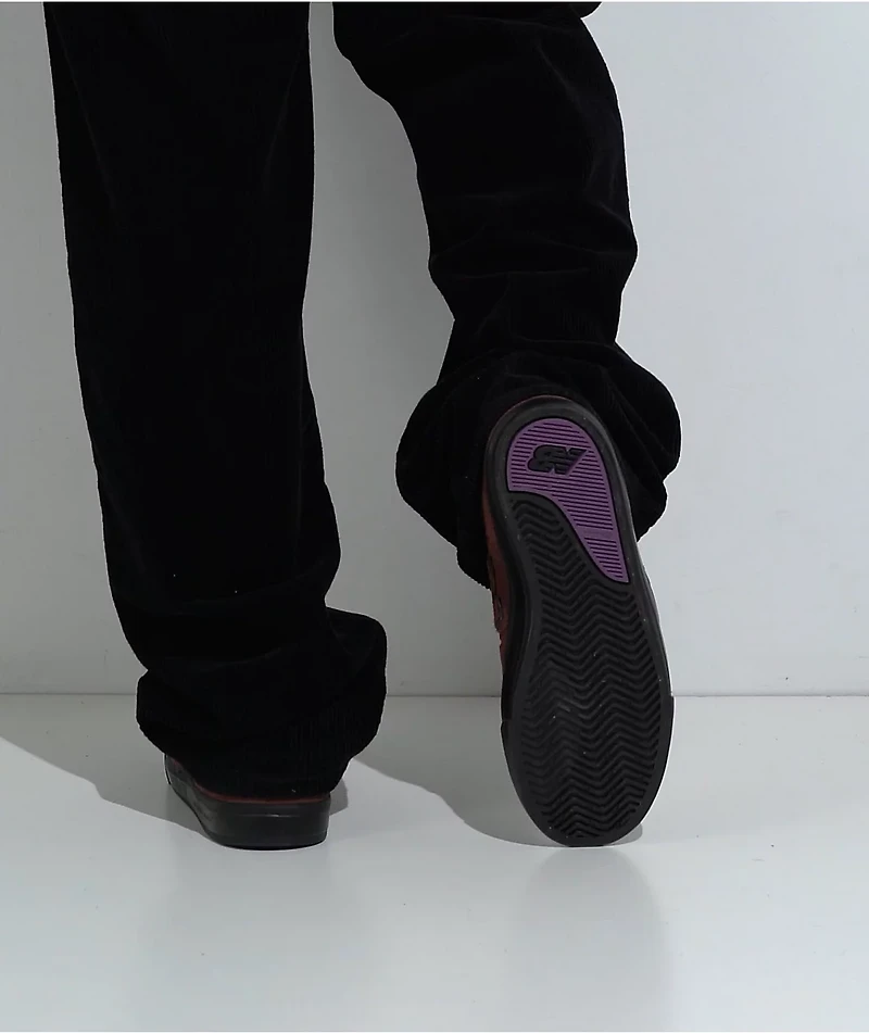 New Balance Numeric x Deathwish 306 Jamie Foy Brown & Black Skate Shoes
