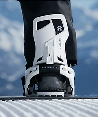Nidecker LT Supermatic® White Snowboard Bindings 2027