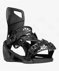 Nidecker Supermatic Black Snowboard Bindings 2025
