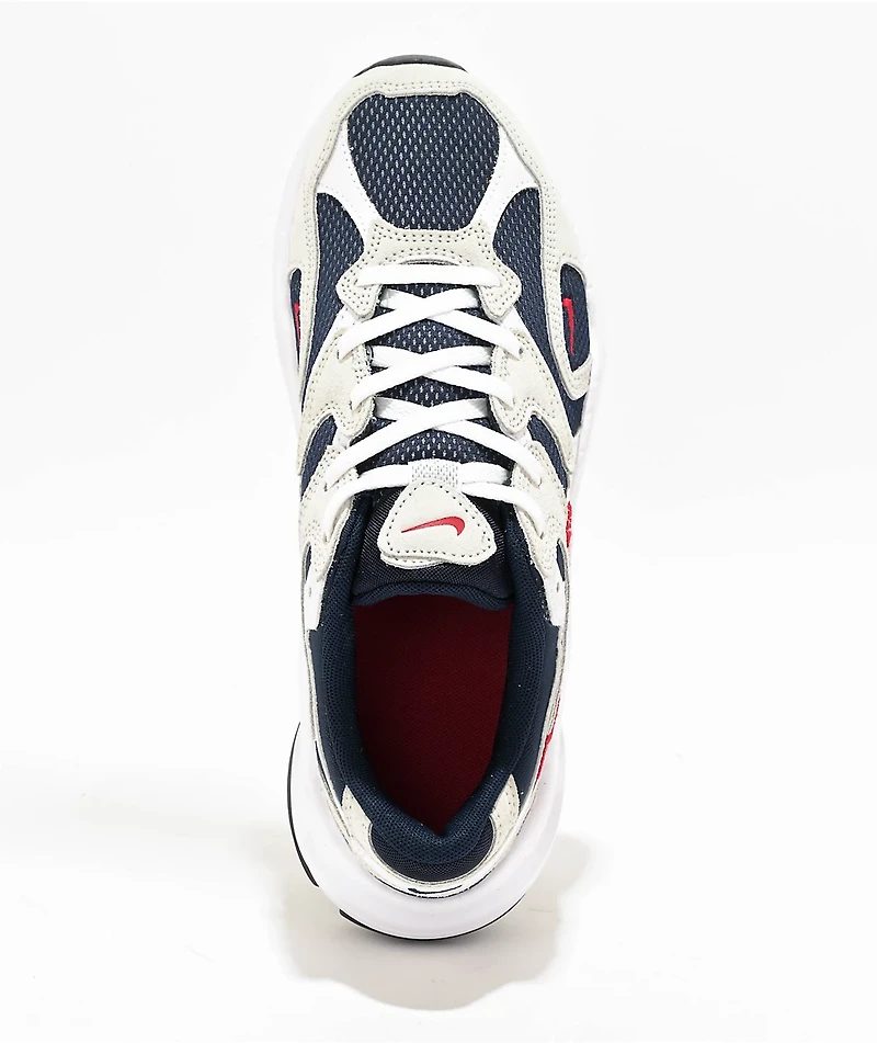 Nike AL8 Obsidian, Gym Red & White Shoes