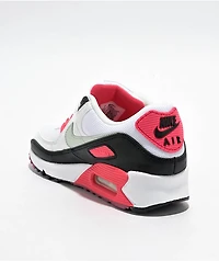 Nike Air Max 90 White, Black & Pink Foam Shoes