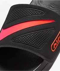 Nike Air Max Cirro Black & Racer Pink Slide Sandals