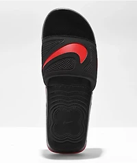Nike Air Max Cirro Black & University Red Slide Sandals