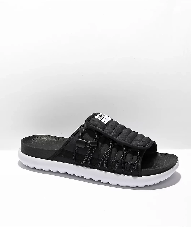 Nike Asuna 2 Black & Grey Slide Sandals