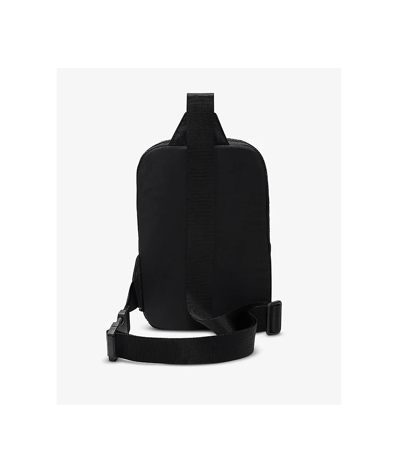 Nike Aura Black & Matte Silver Crossbody Bag