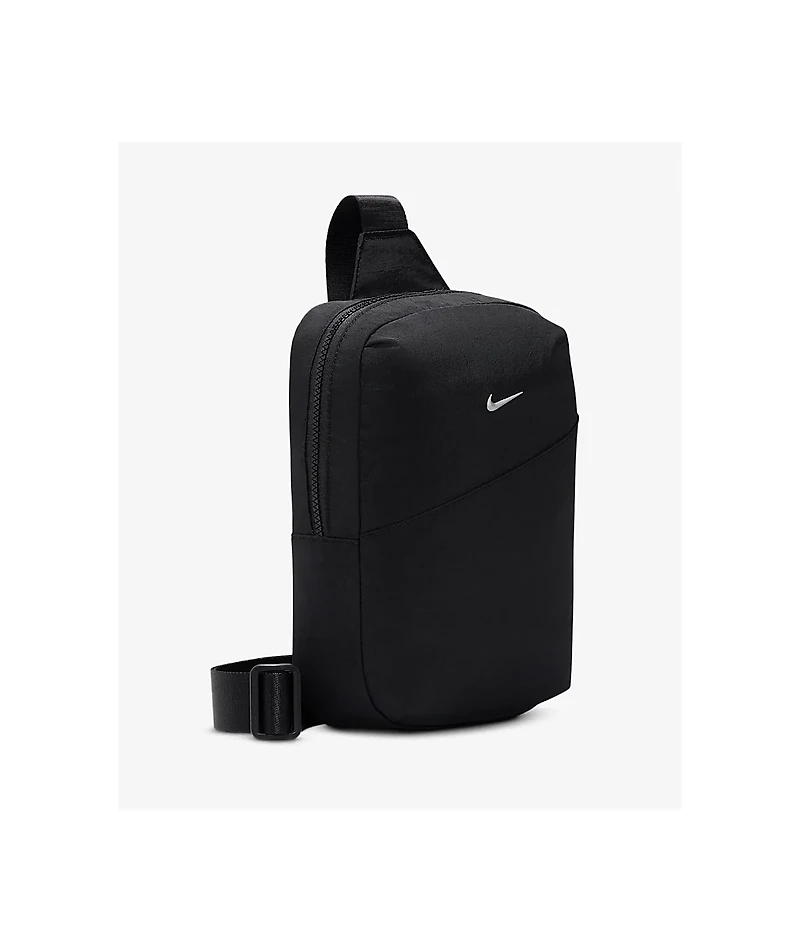 Nike Aura Black & Matte Silver Crossbody Bag