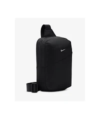 Nike Aura Black & Matte Silver Crossbody Bag
