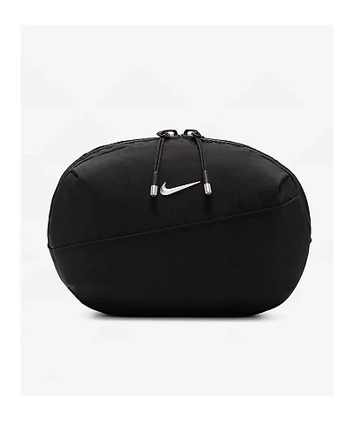 Nike Aura SM Black & Matte Silver Crossbody Bag