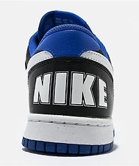 Nike Big Nike Low Black & Royal Blue Shoes