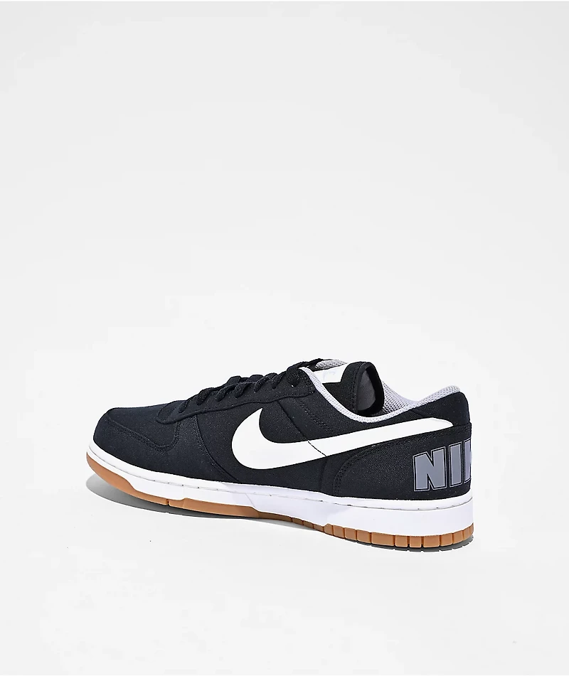 Nike Big Nike Low Lux Black, White & Gum Shoes