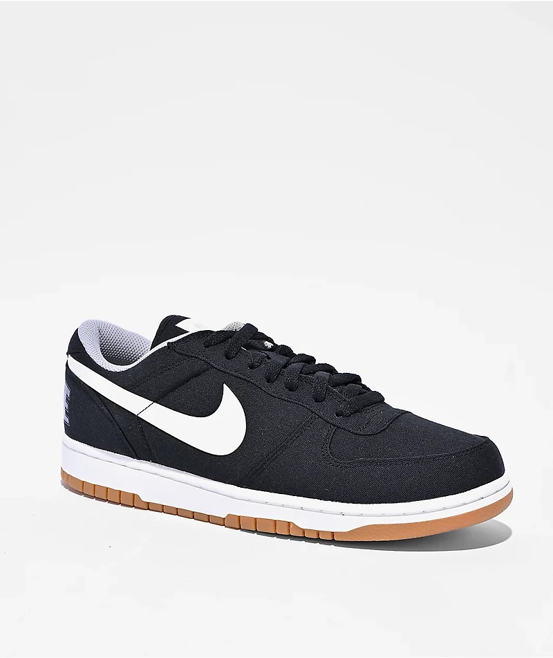 Nike Big Nike Low Lux Black, White & Gum Shoes