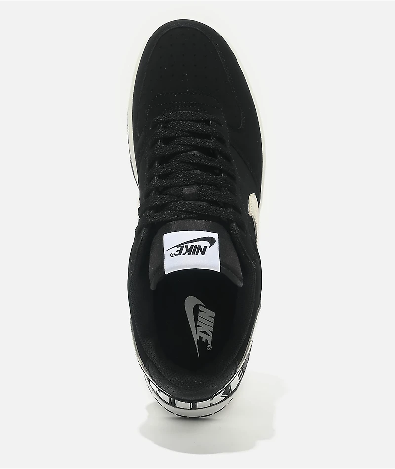 Nike Big Nike Low Lux Black & White Shoes