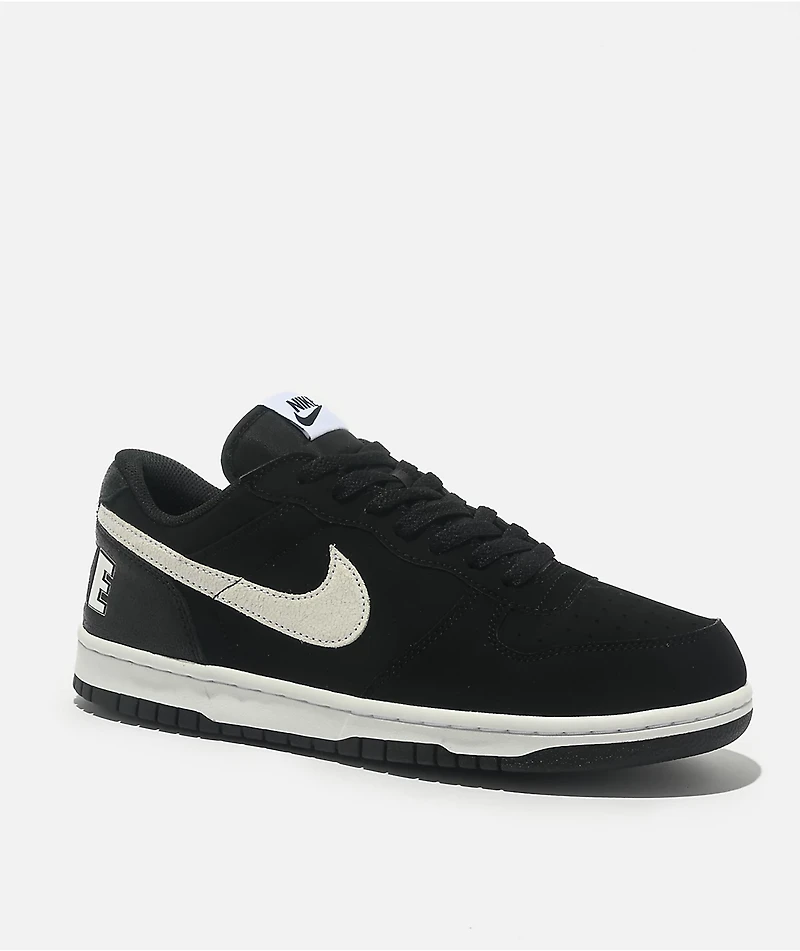 Nike Big Nike Low Lux Black & White Shoes