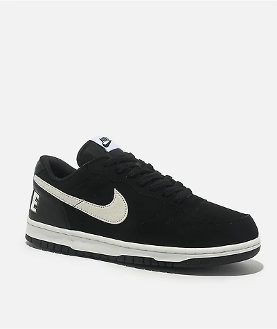 Nike Big Nike Low Lux Black & White Shoes